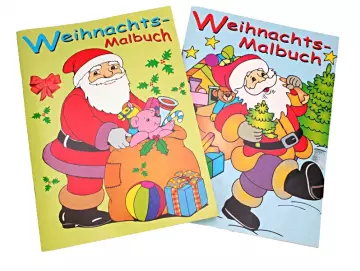 Malbuch Weihnachten 48 Seiten