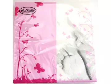 Servietten 20er BABYFÜSSE rosa