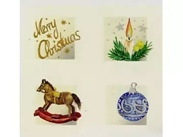 Servietten 20er-Pg. Chritsmas-Symbols