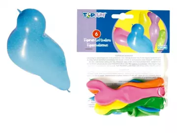 Figuren-Luftballons 6er-Set